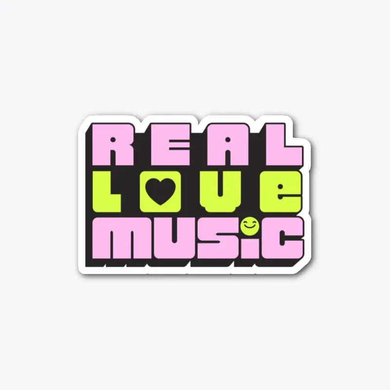 REAL LOVE MUSIC STICKER